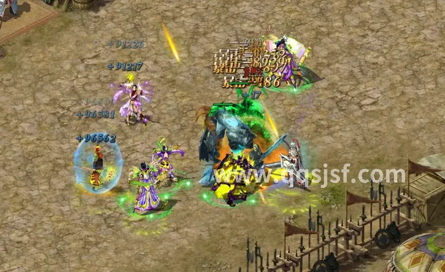 传奇世界万人攻沙